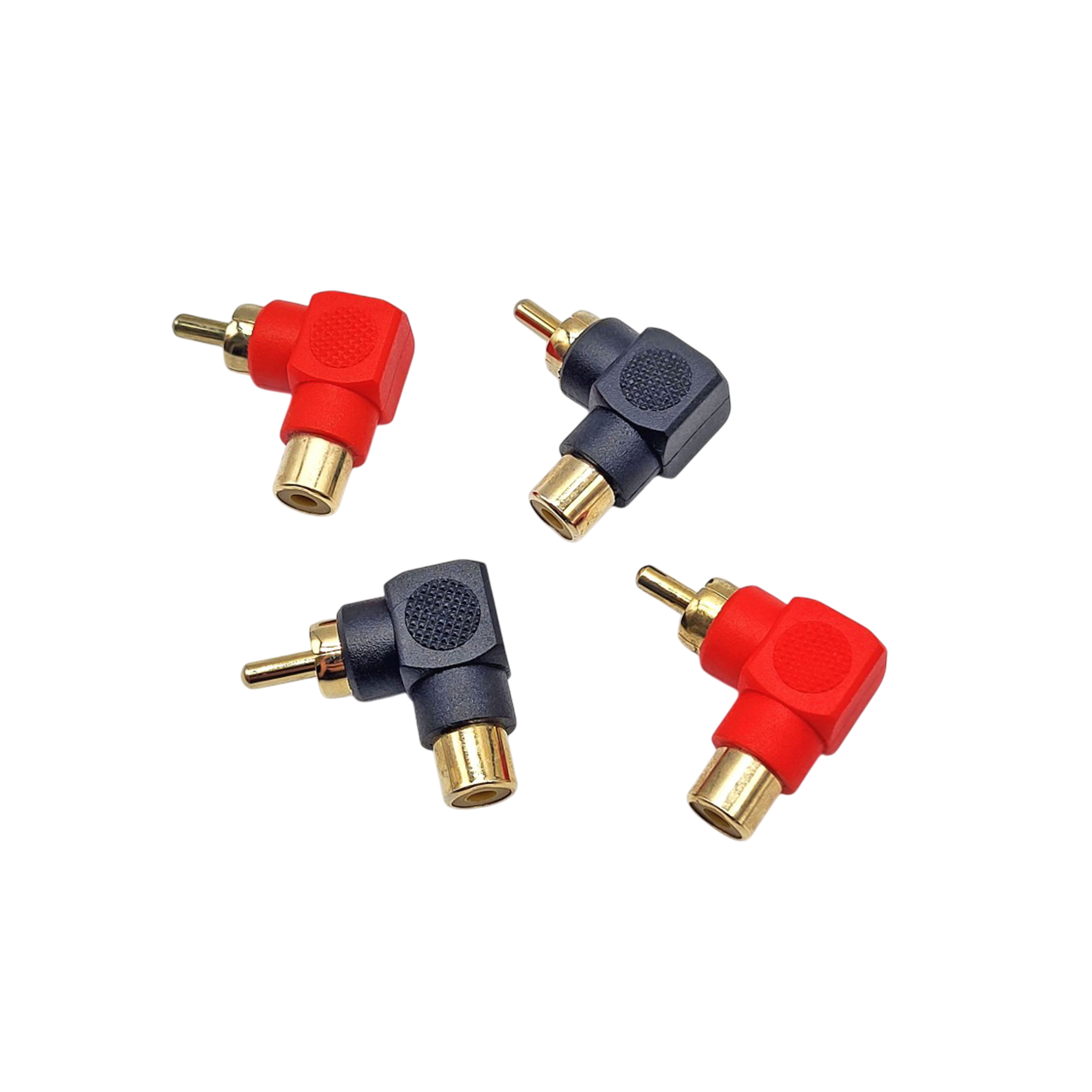 RCA 90度 轉接頭