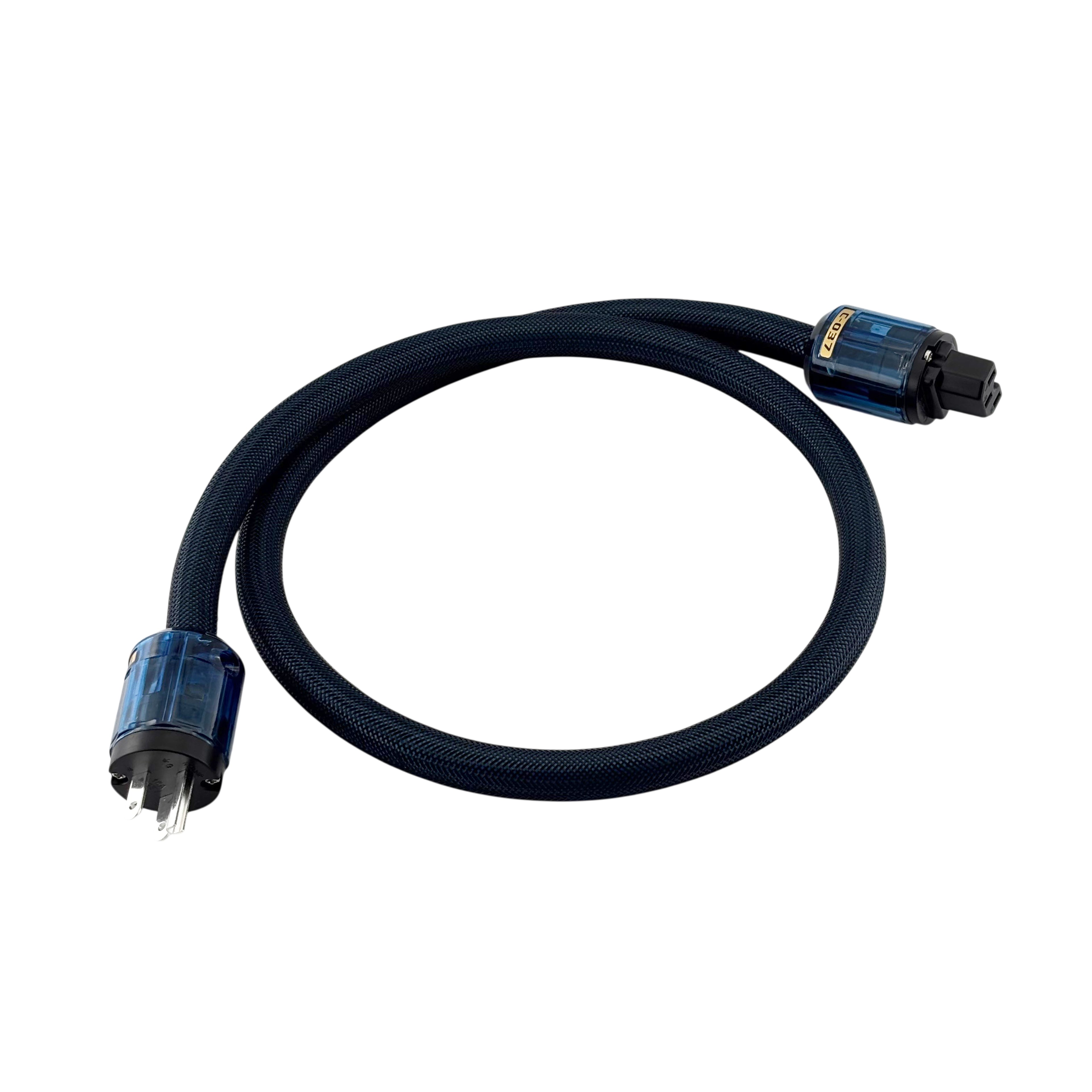 湛藍弦韻 無氧銅 鍍銀插頭電源線