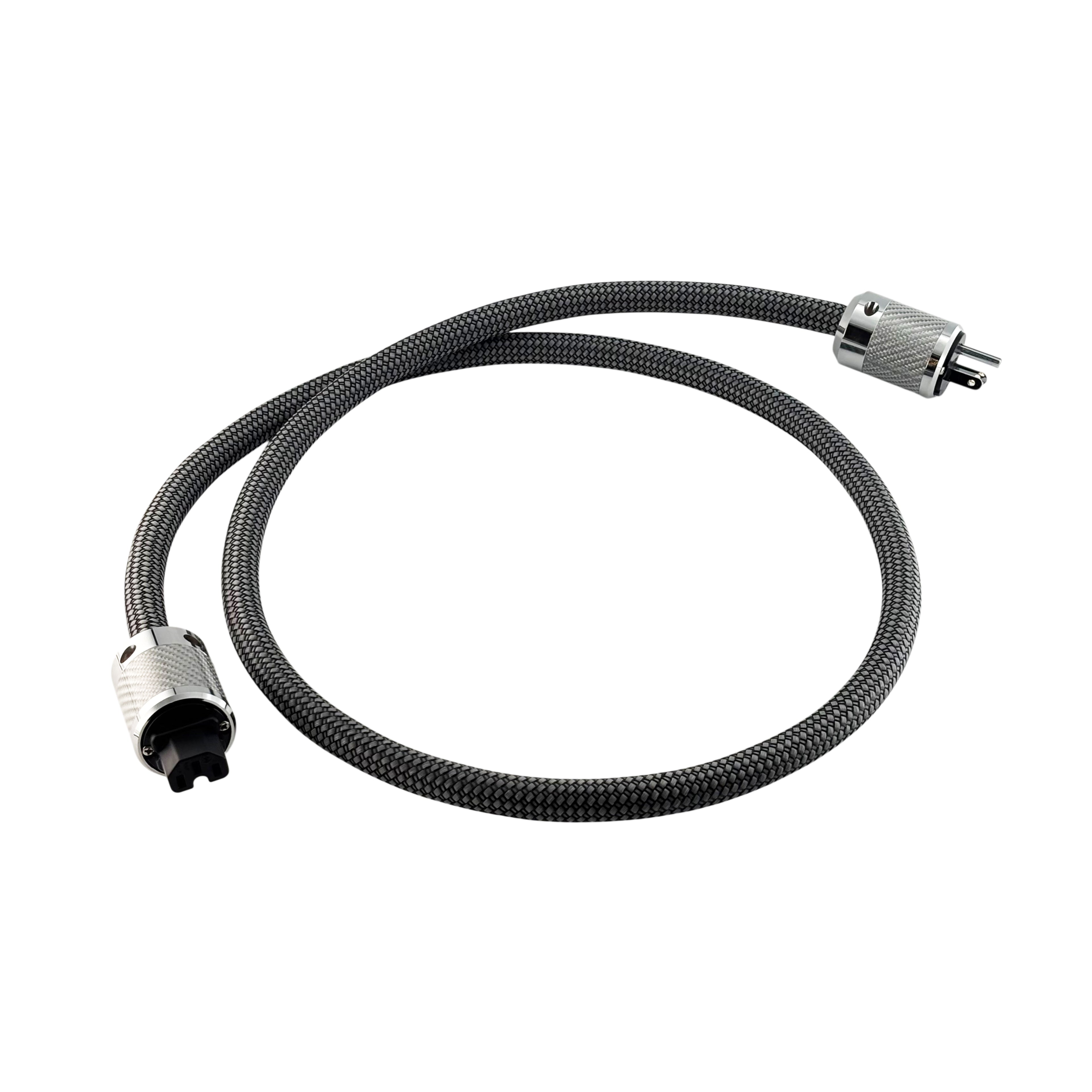 碳纖維 鍍銠電源線