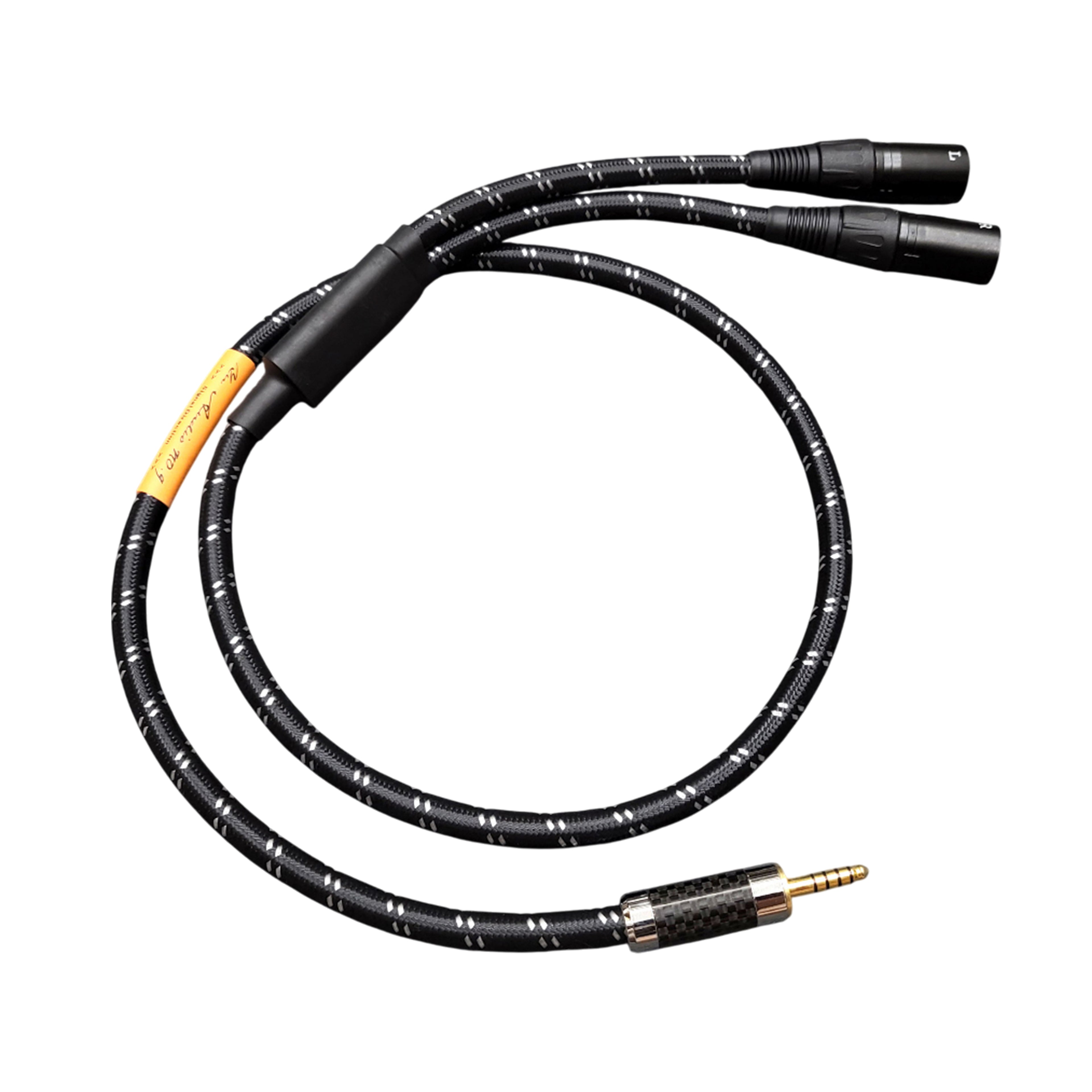 《NO.9》4.4mm/2XLR 碳纖維鍍銀線