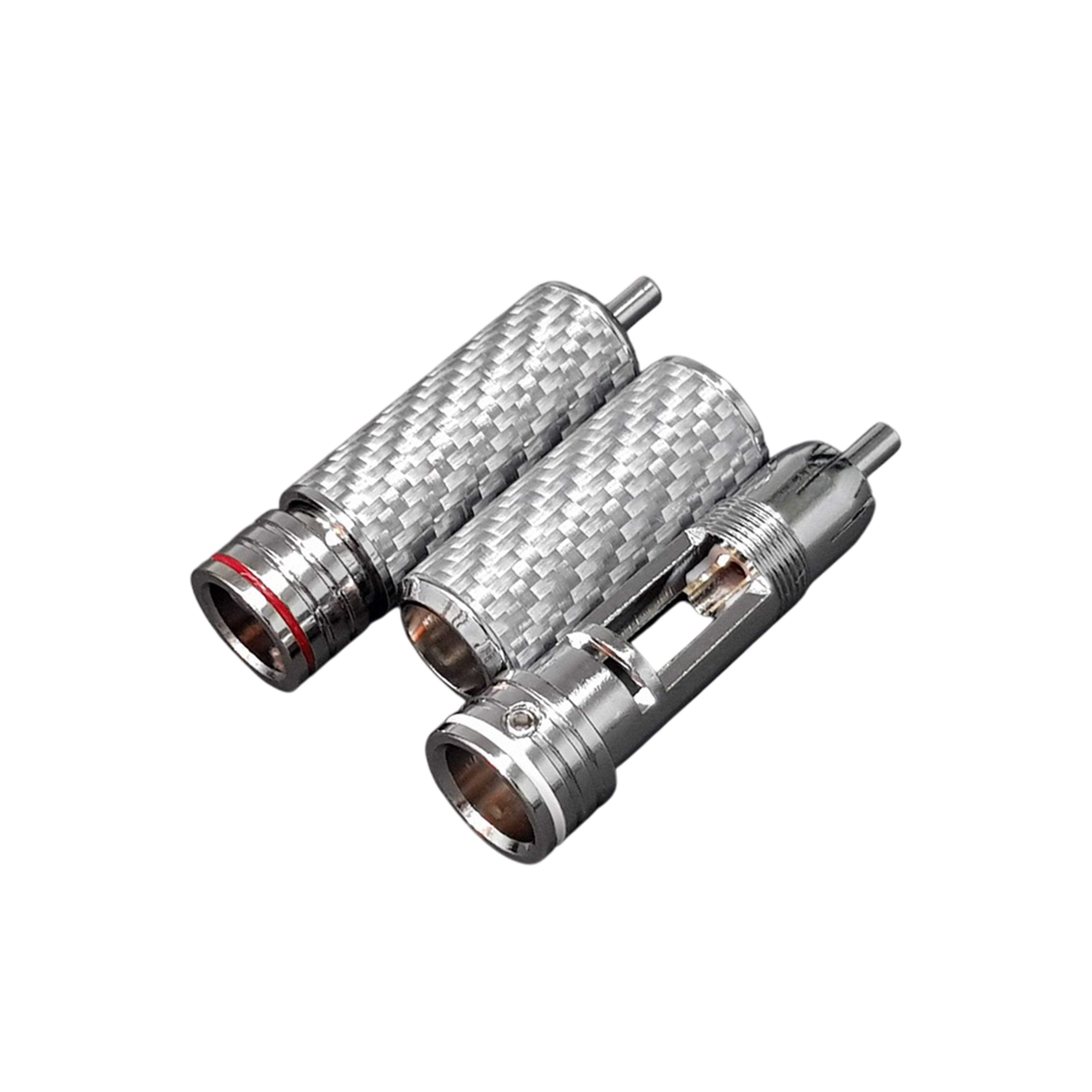 碳纖維鍍銠 RCA端子
