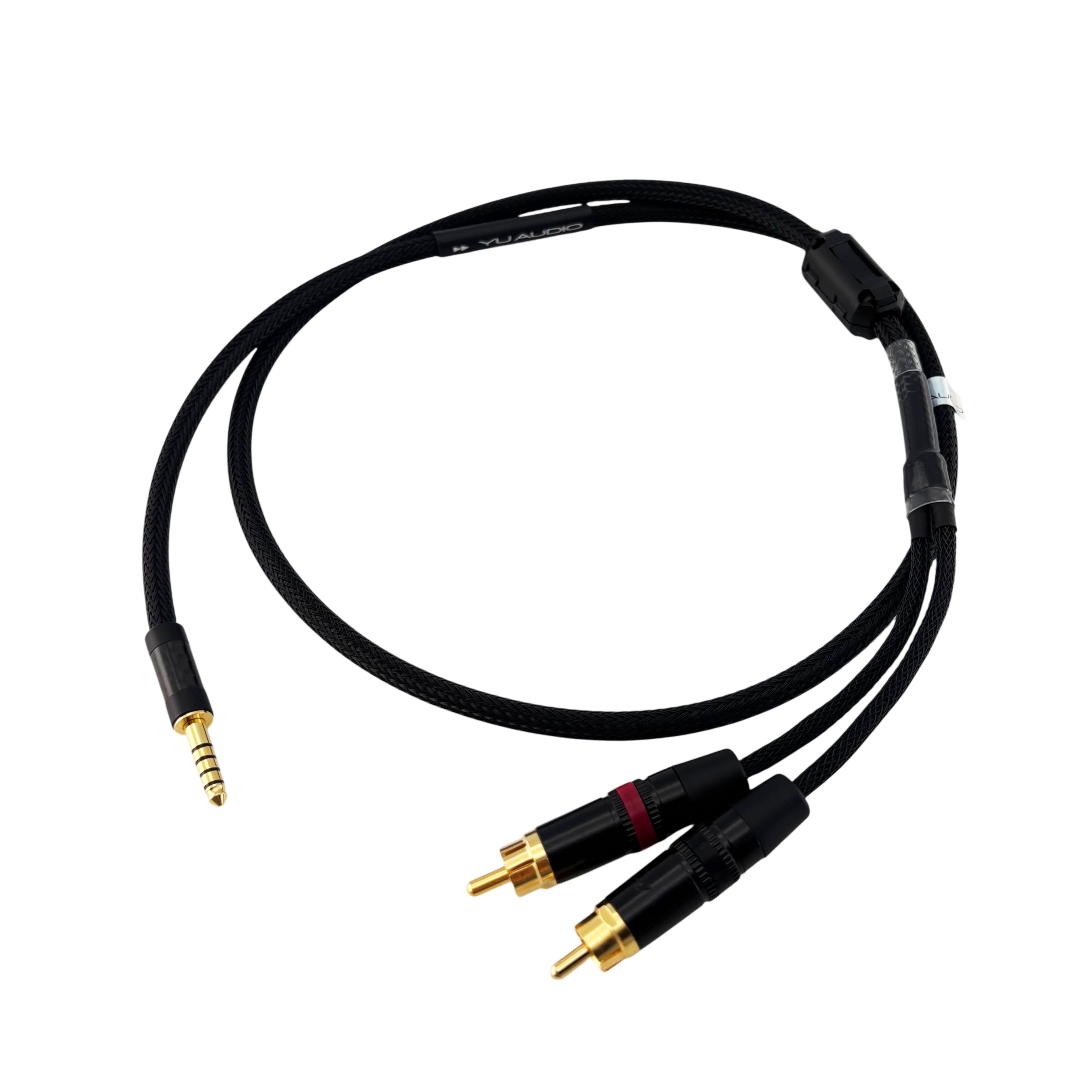 4.4mm/2RCA 黑標訊號線