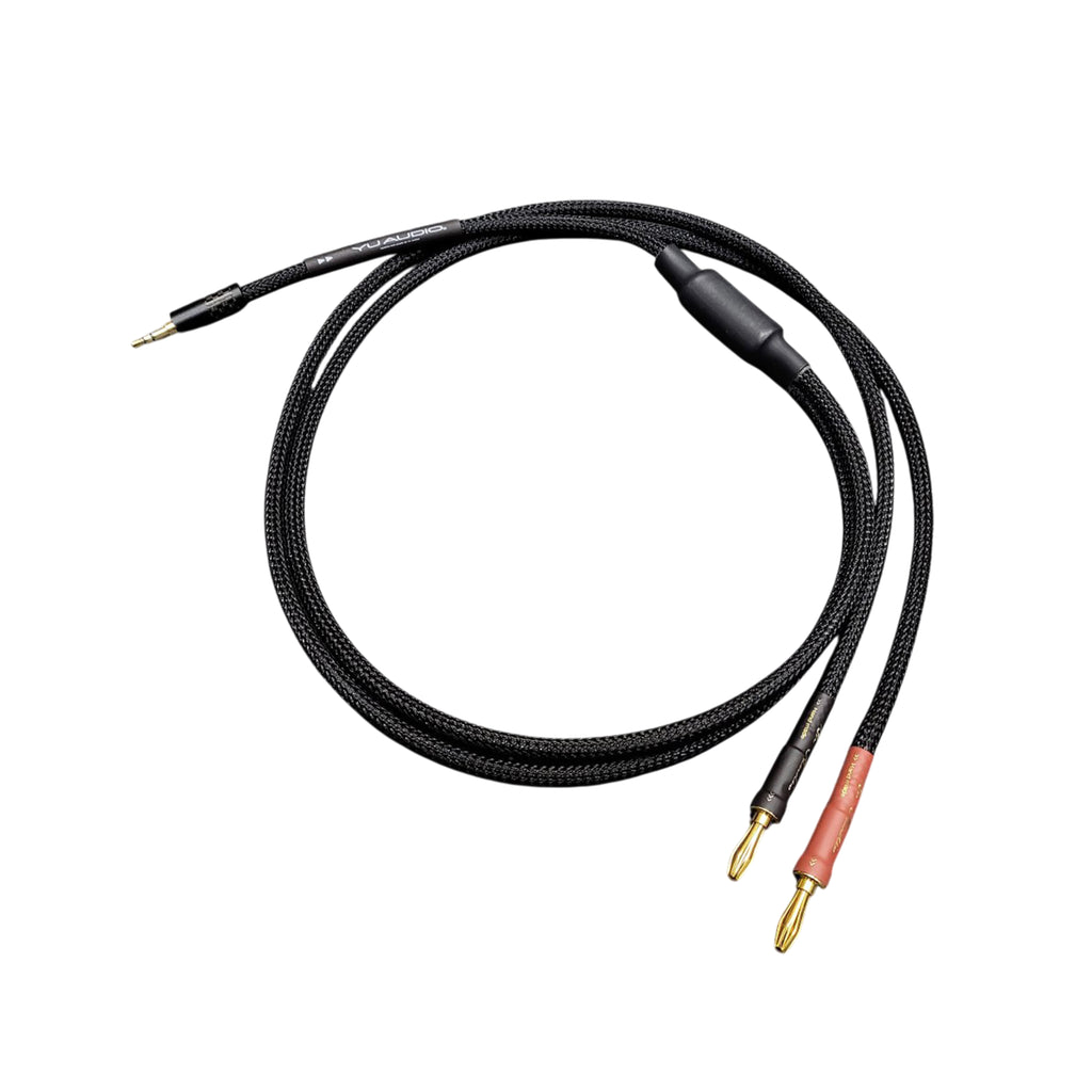 3.5mm公轉香蕉插 一分二訊號線