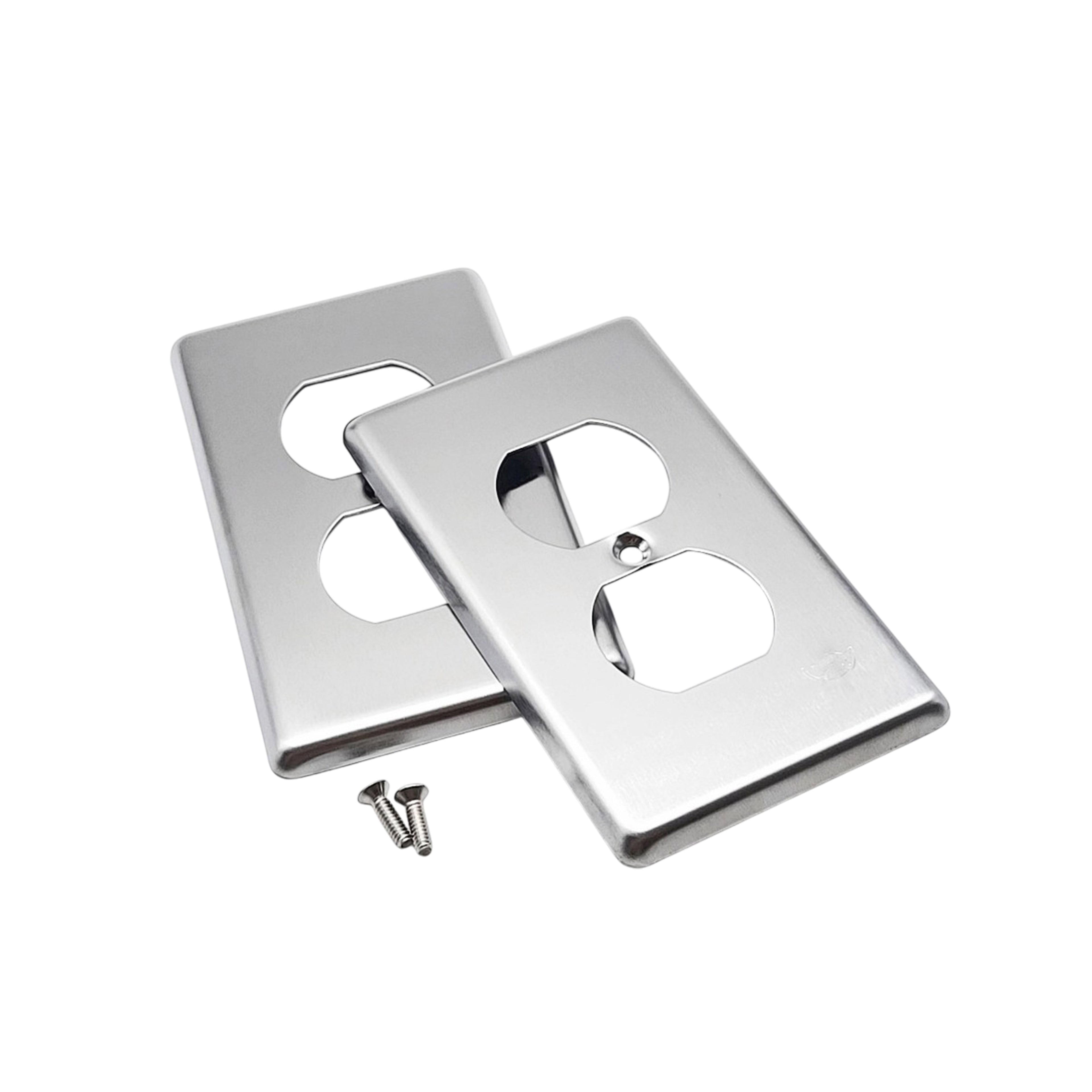 兩孔不鏽鋼面板 台製