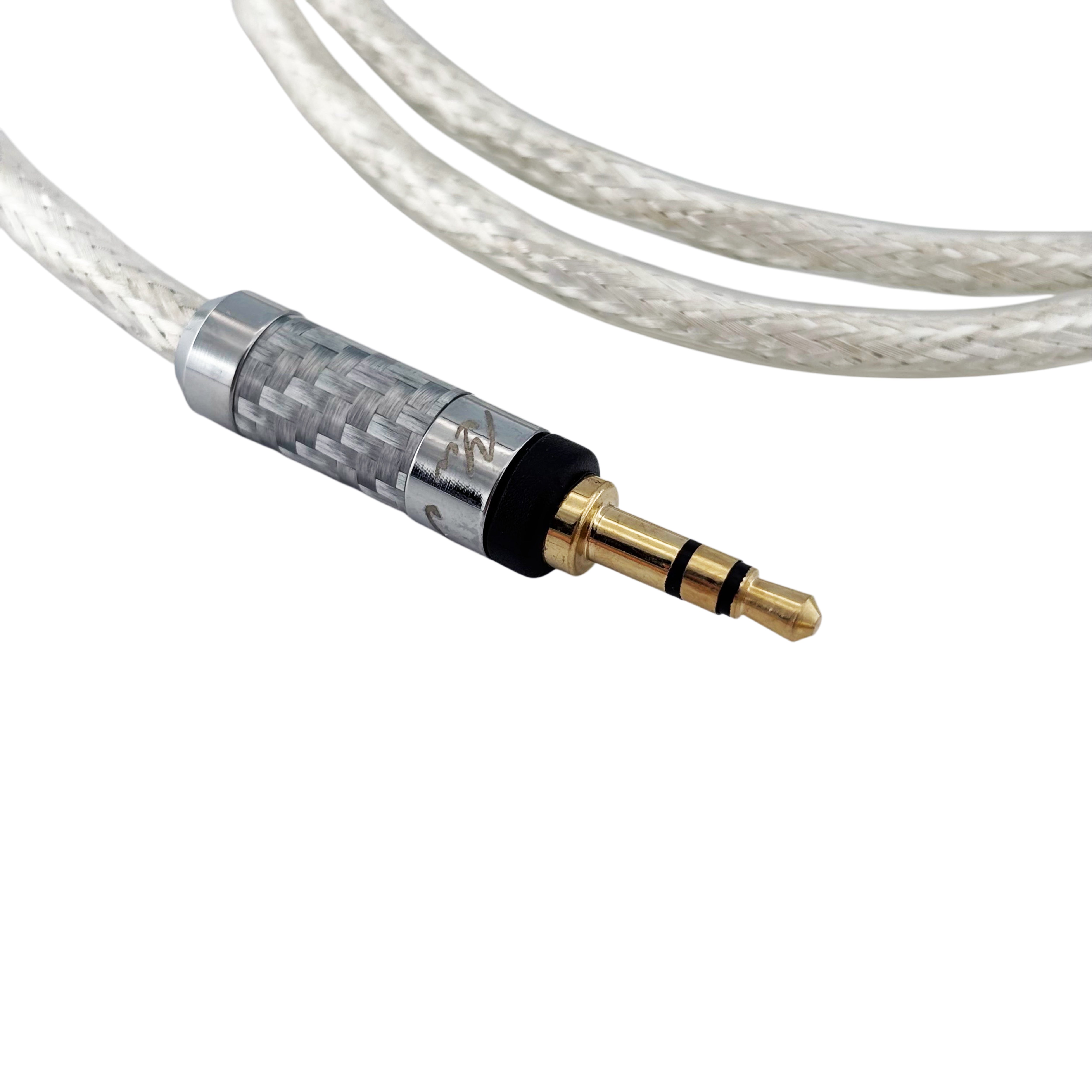 鐵氟龍鍍銀 3.5mm/2RCA訊號線