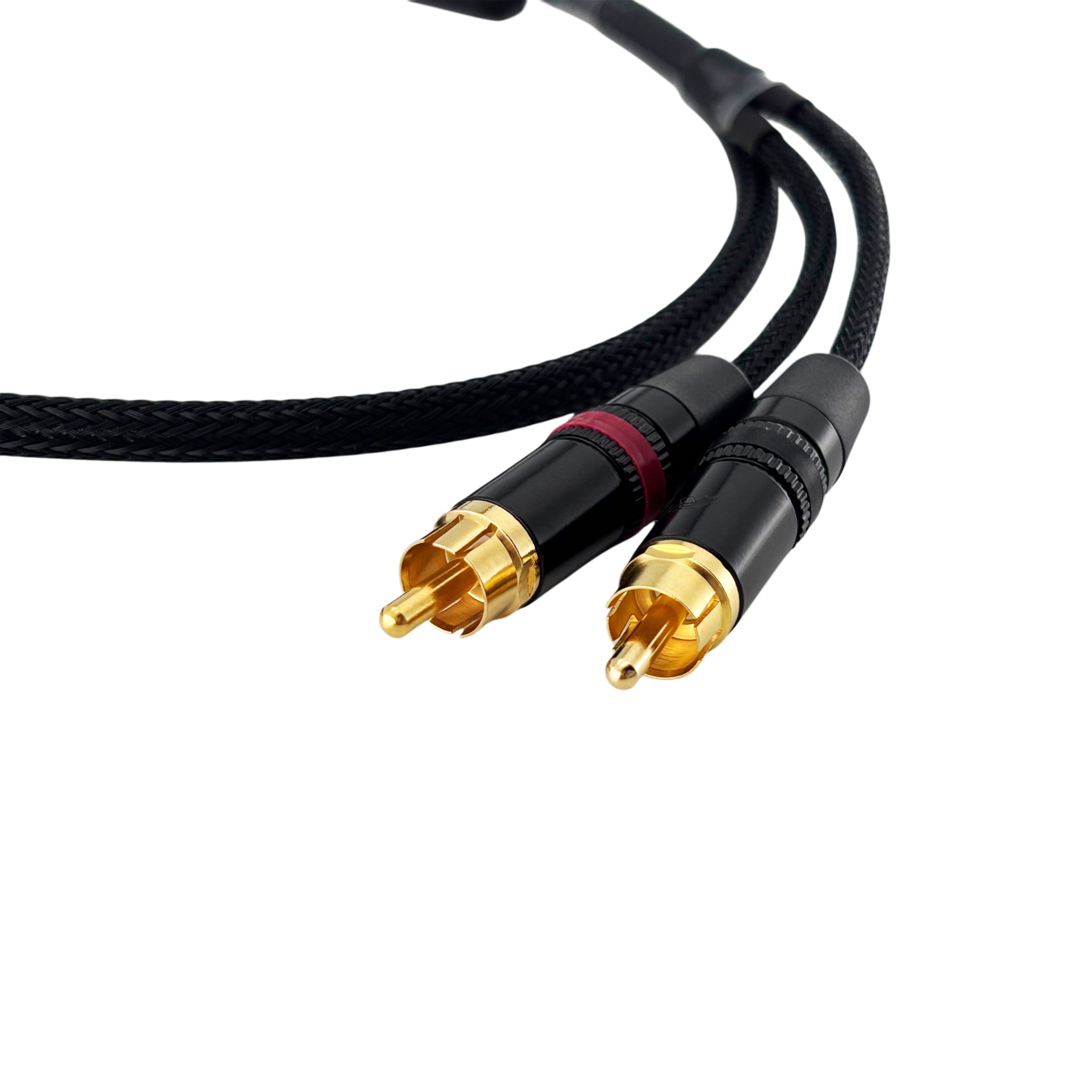 4.4mm/2RCA 黑標訊號線