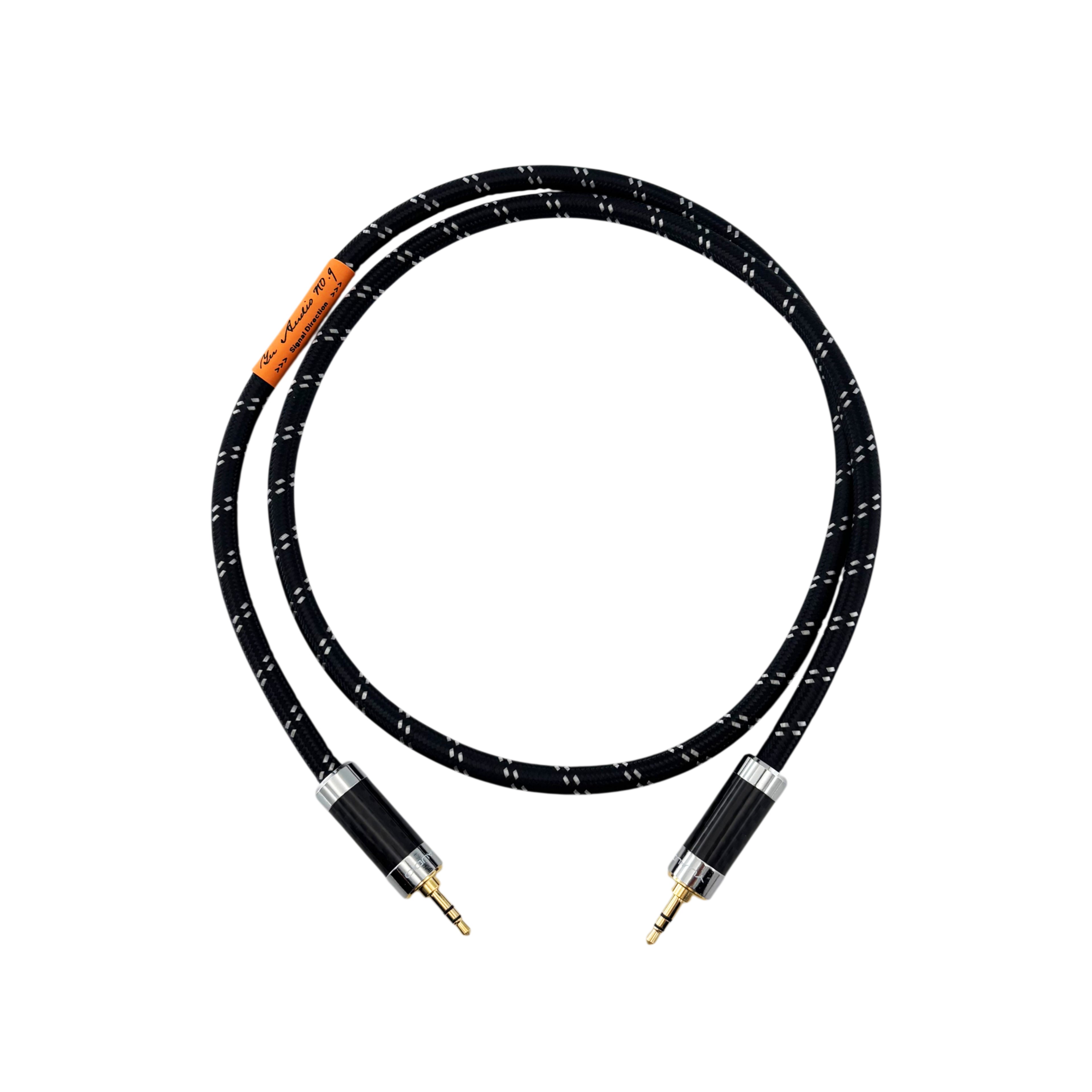 《NO.9》碳纖維鍍銀AUX線