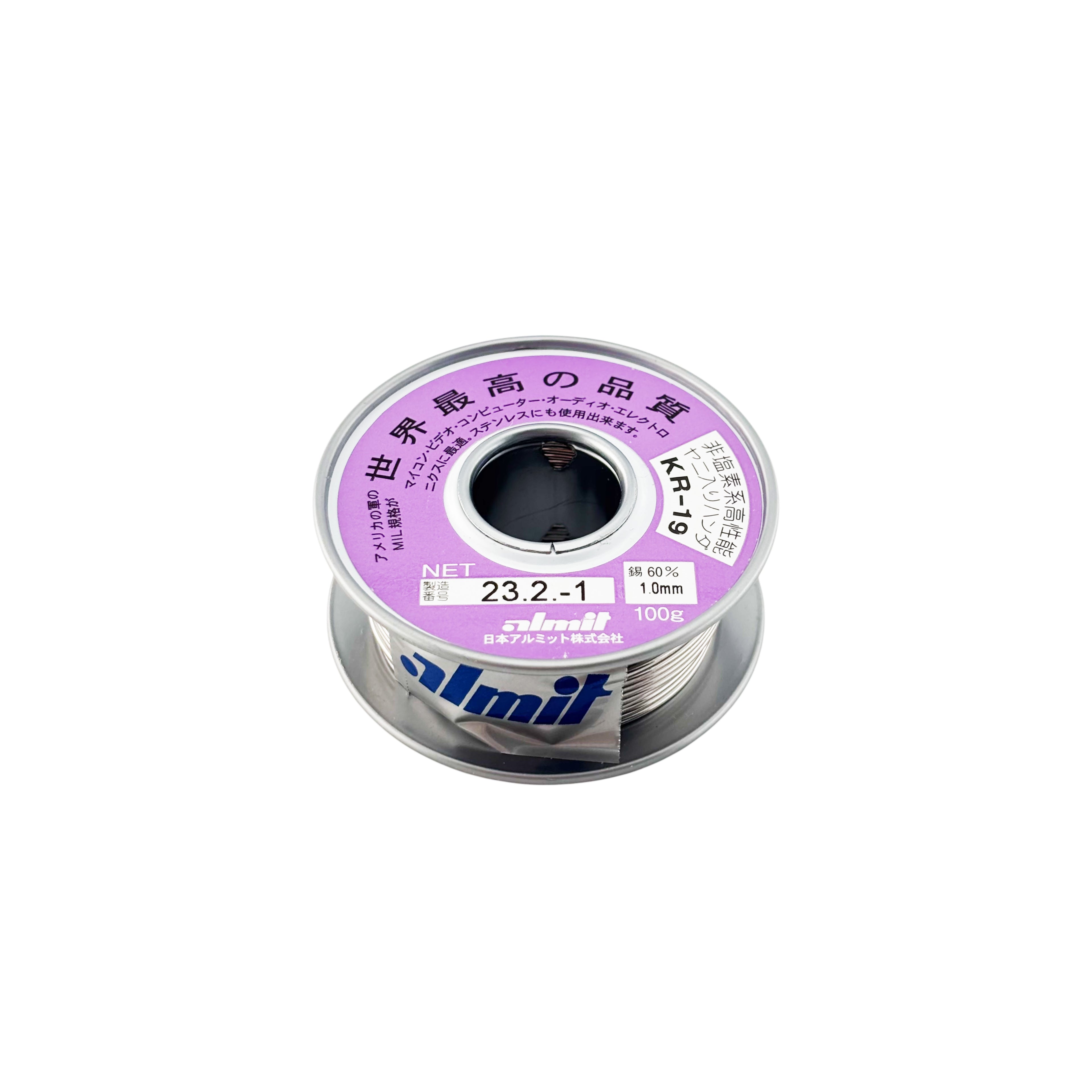 almit KR-19 焊錫 1.0mm