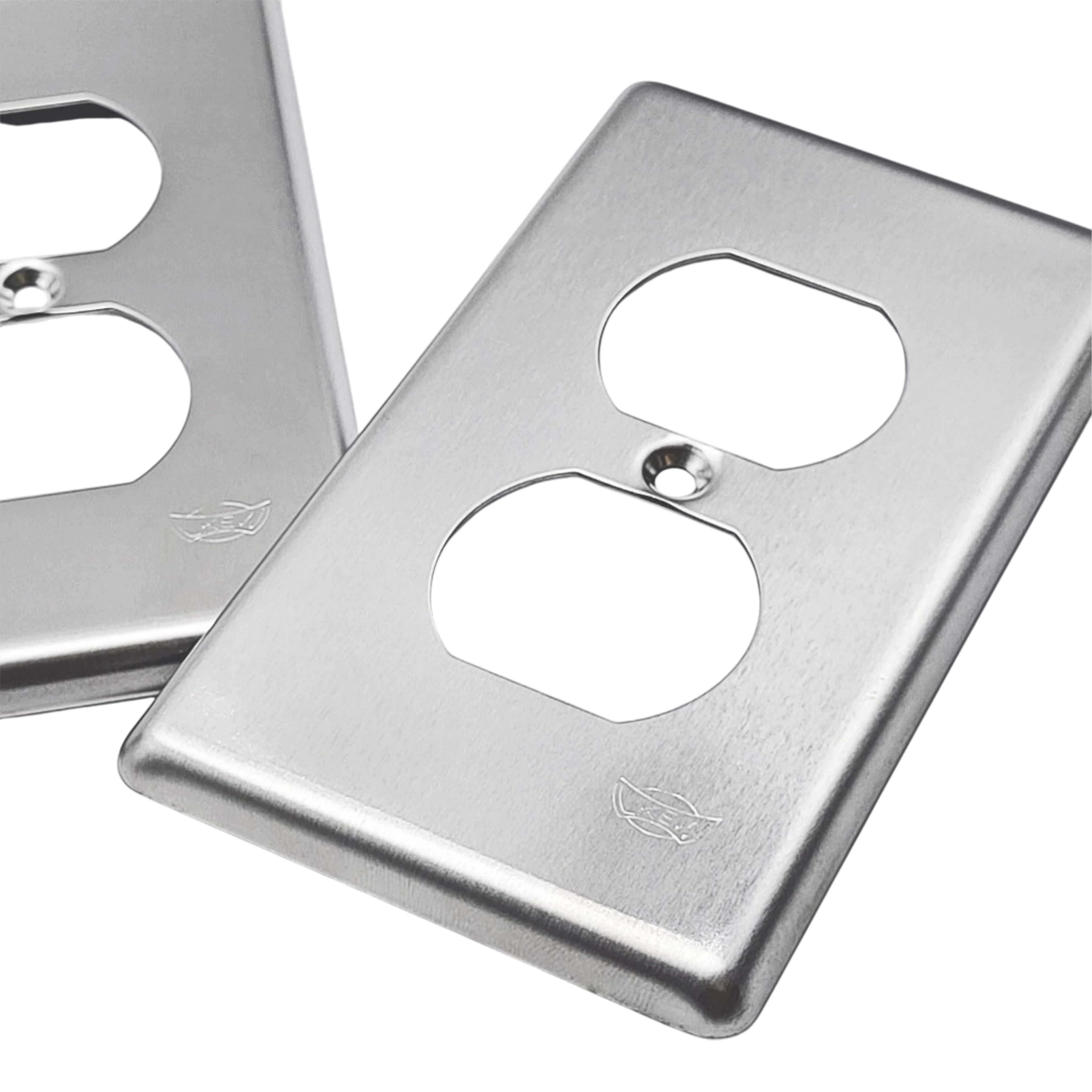 兩孔不鏽鋼面板 台製