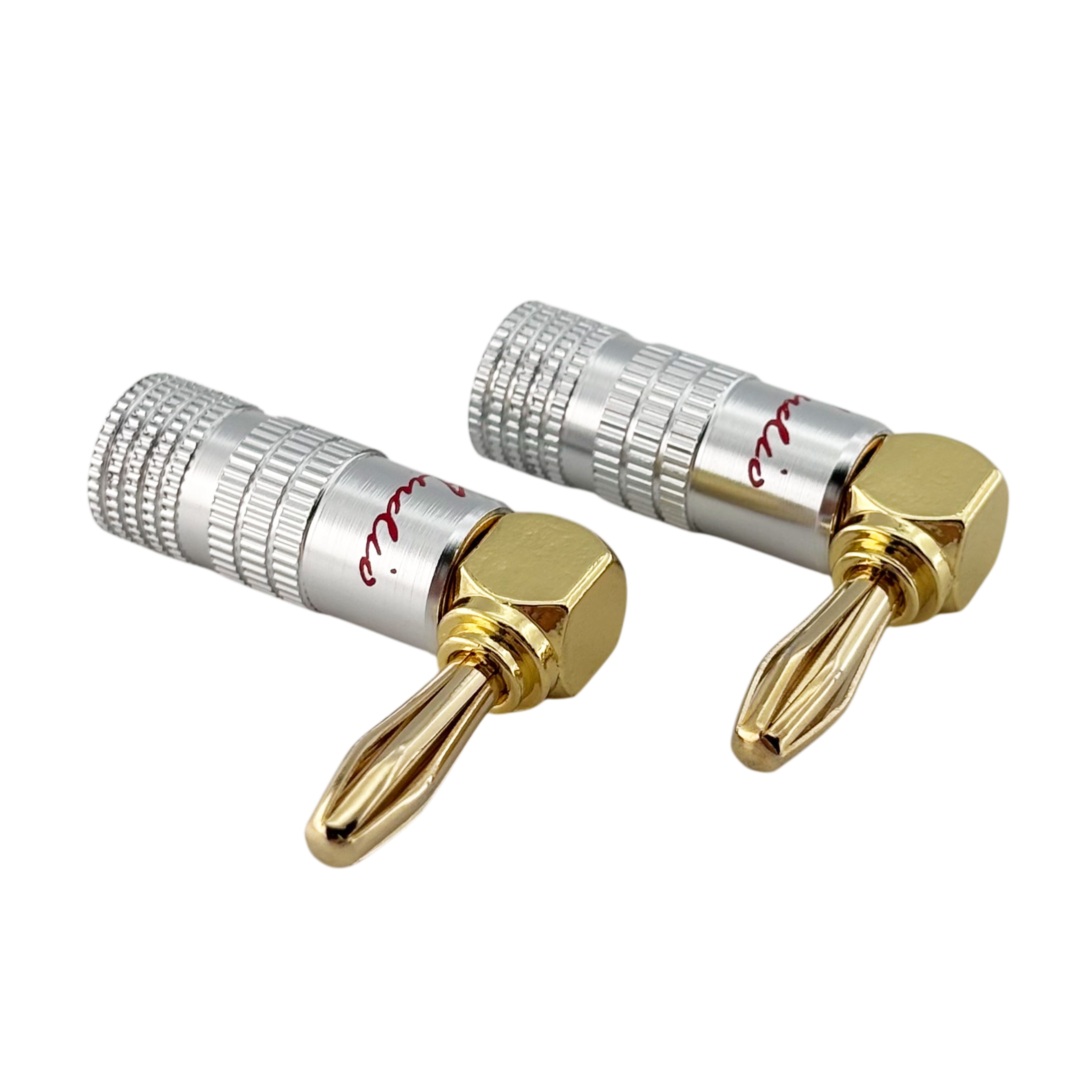 簽名版鍍金端子 L型香蕉插