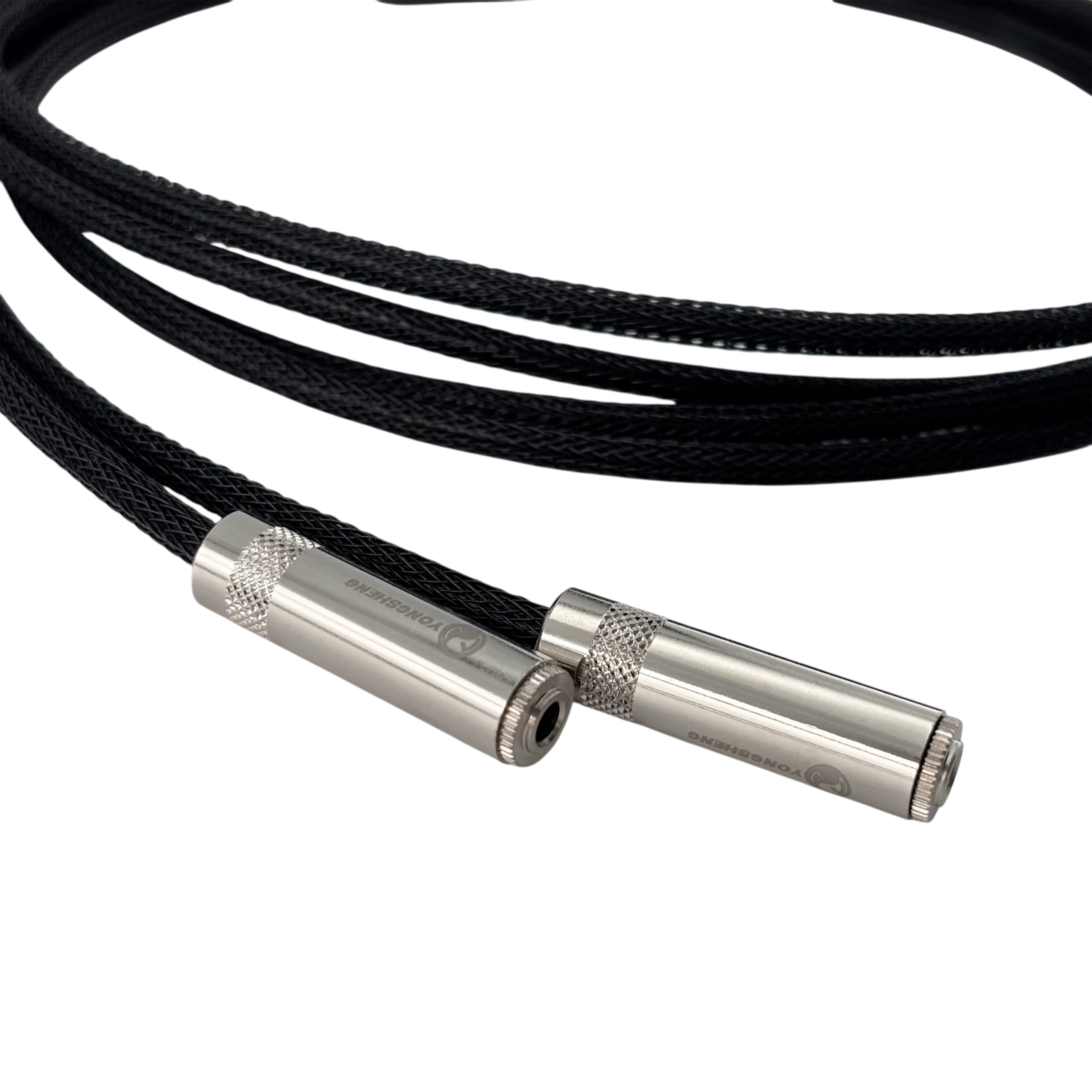 3.5mm公 轉 雙3.5mm母 訊號線