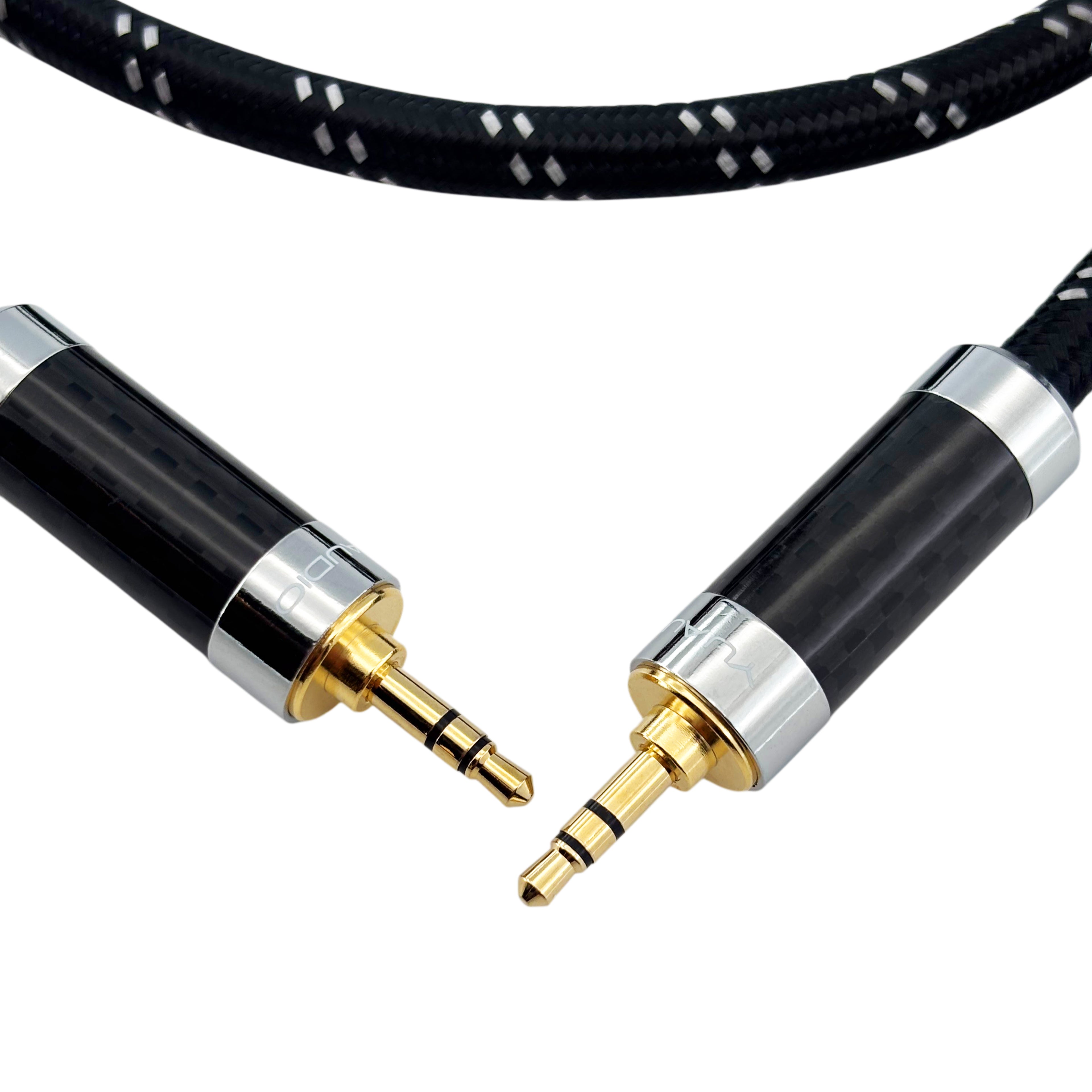 《NO.9》碳纖維鍍銀AUX線