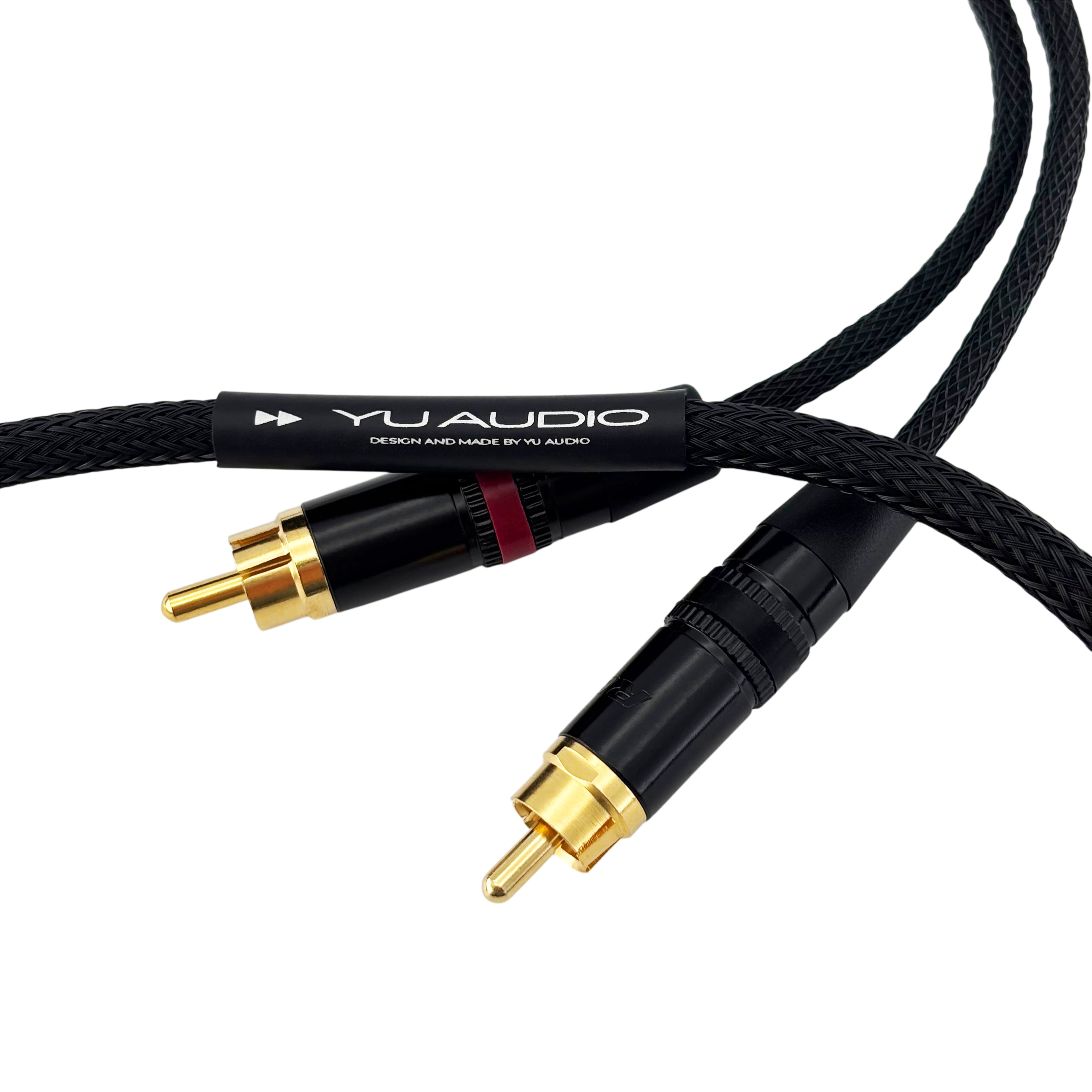 4.4mm/2RCA 黑標訊號線
