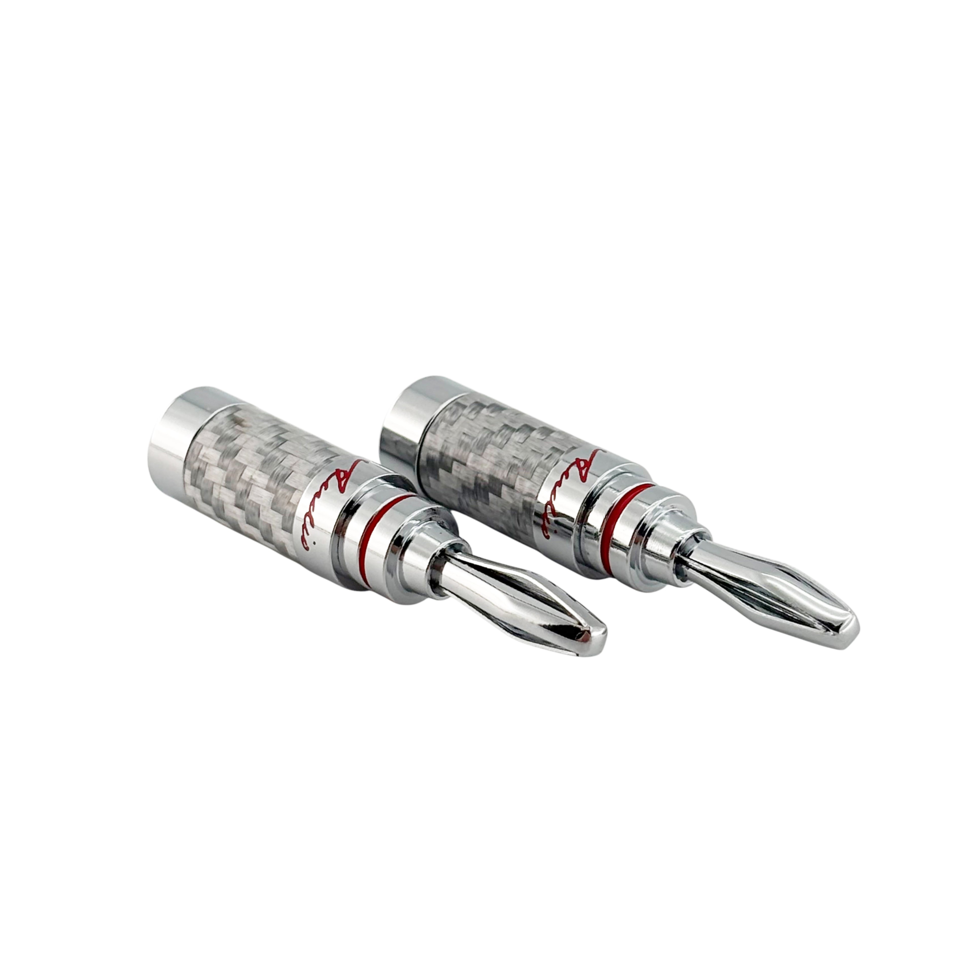 純銅鍍銠 碳纖維香蕉插