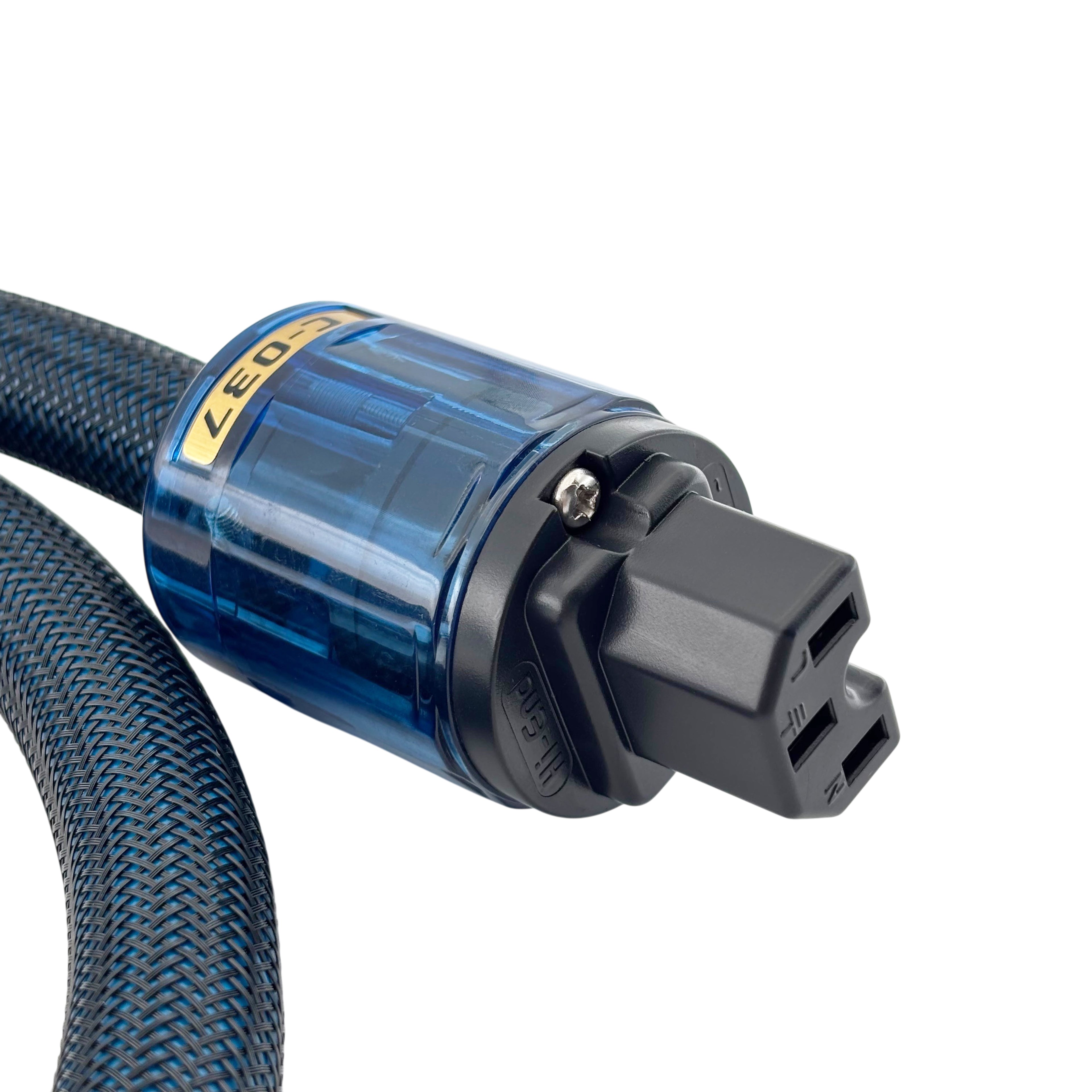 湛藍弦韻 無氧銅 鍍銀插頭電源線