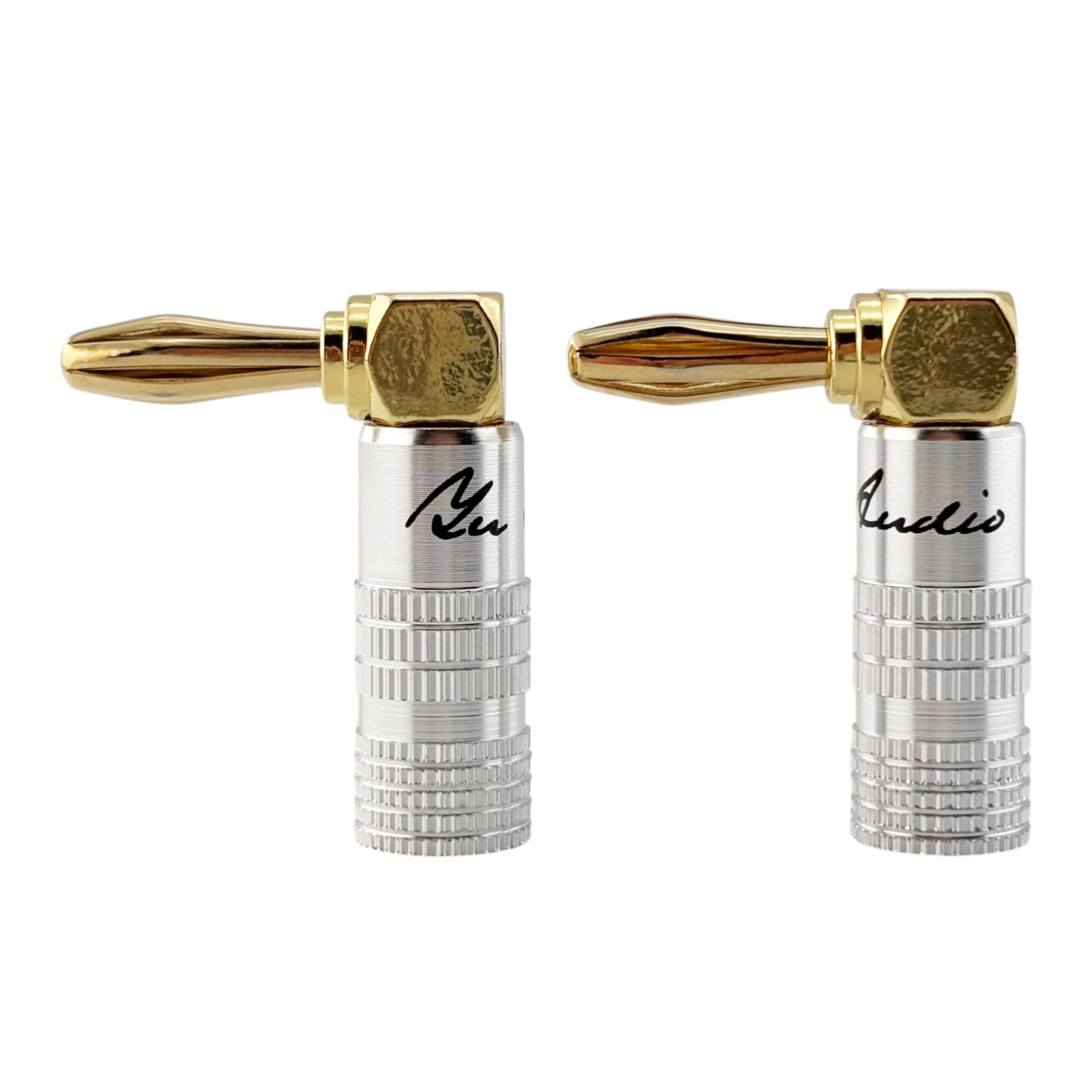 簽名版鍍金端子 L型香蕉插