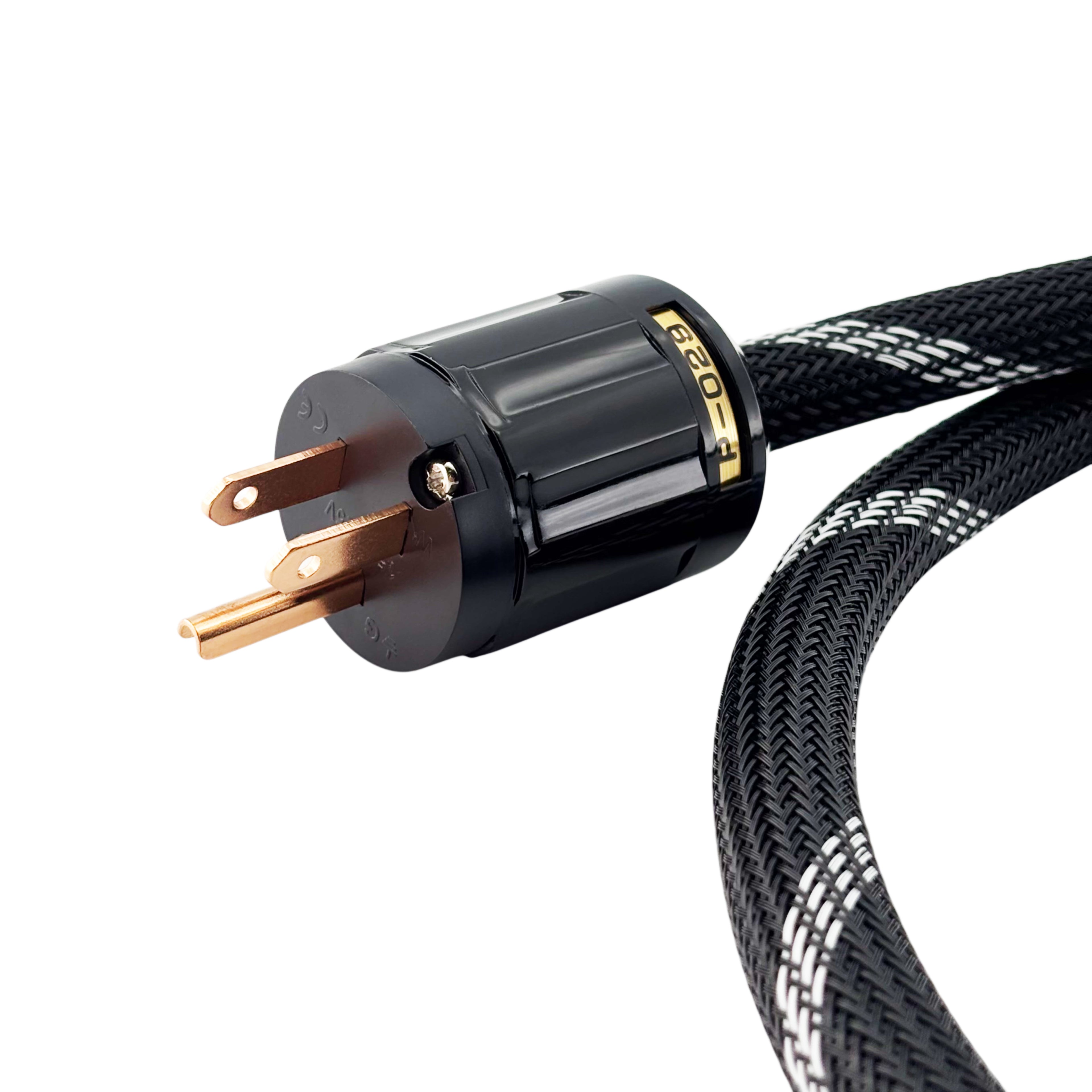 鍍銀電源線 - 紫銅